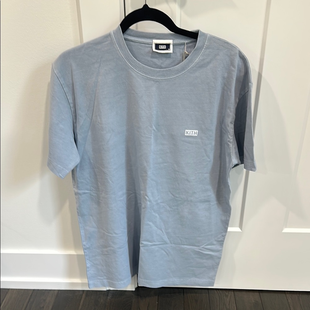Kith Blue Short Sleeve Tee Classic Casual